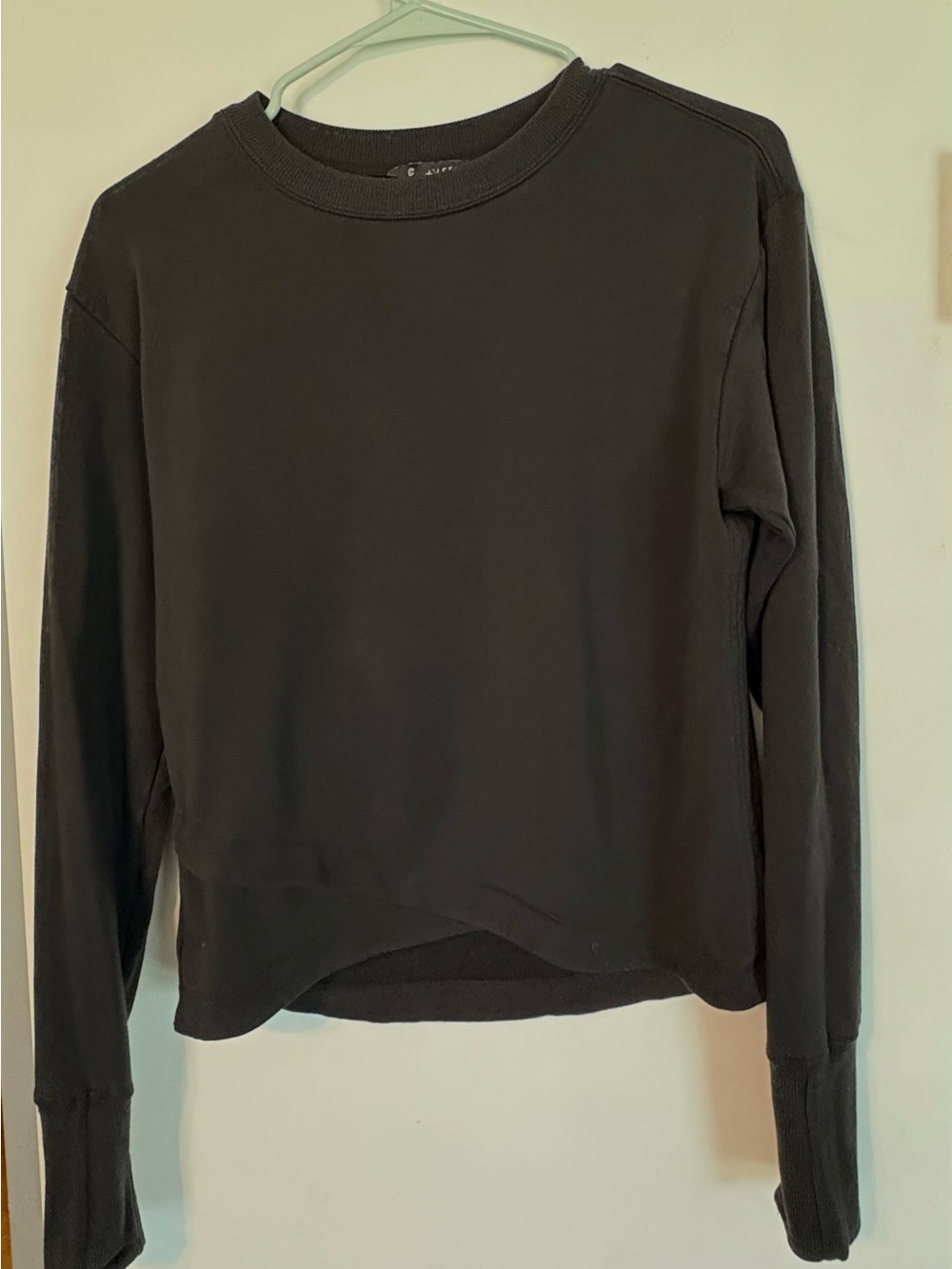 Athleta Solitude Black Sweatshirt